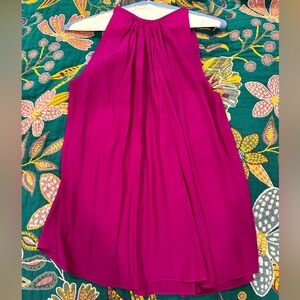 Ramy Brook Piper sleeveless blouse sz XS purple/pink color